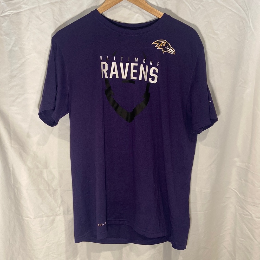 Nike Dri-Fit, Large, Baltimore Ravens